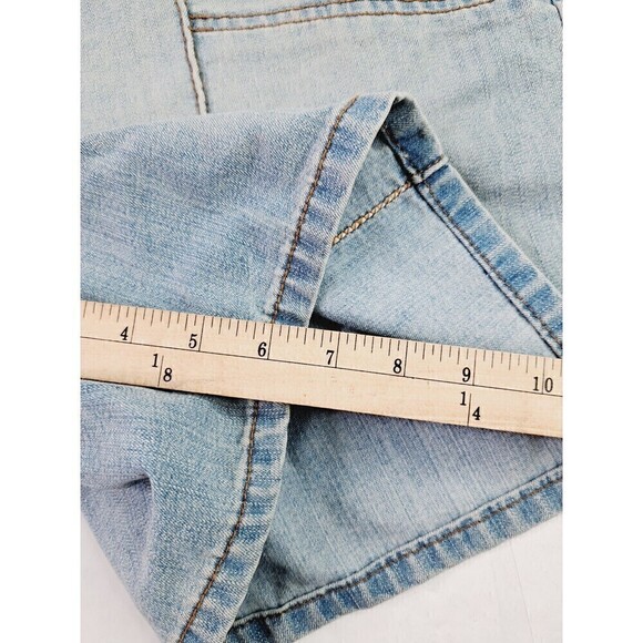 LANE Bryant Venezia White Denim Shorts Light Wash Womens 16 NWT - Picture 5 of 5